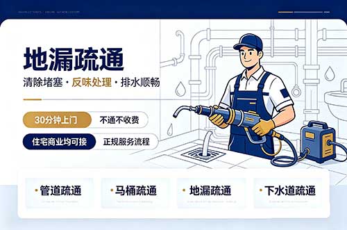 桐城地漏疏通